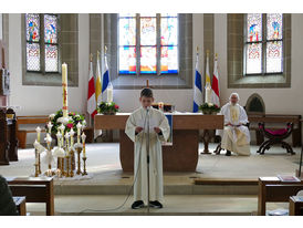 Dankgottesdienst der Kommunionkinder (Foto: Karl-Franz Thiede)